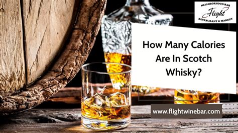 how many calories in scotch whiskey